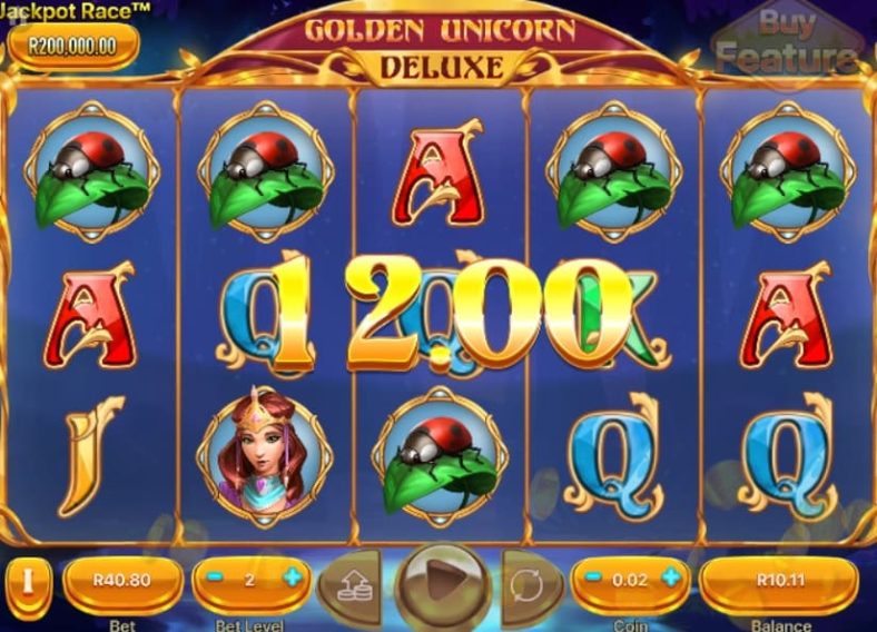 Mainkan Game Golden Unicorn Deluxe Slot